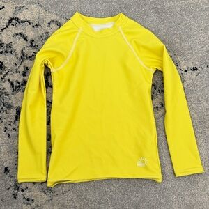 Sunny Kids Yellow Rashguard by Life Brite Size 5T
